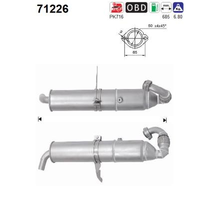 71226 catalizzatore per - 71226,