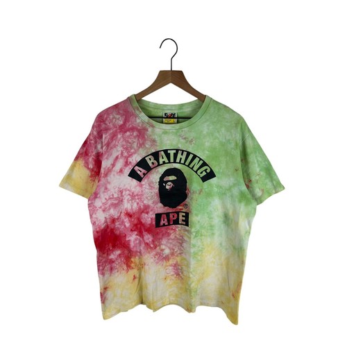 Shirt bape tye dye collage - bape, tye-dye
