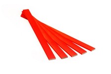 100 pezzi | Rosso neon |