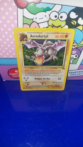 Rara carta pokemon aerodactyl - rara,