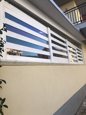 paravento separè Parete Divisore Grata Frangisole Steccato Veneziana Legno Plexi