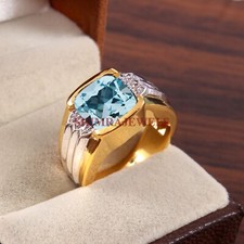 Naturale Topazio Blu Gemma Con