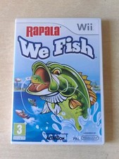 NINTENDO WII E WII U RAPALA WE FISH PAL ITALIANO COMPLETO QUASI NUOVO 