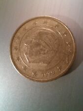 MONETA 50 Cent/ EURO - Belgio - Belgique - 1999 - rara