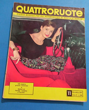 QUATTRORUOTE N.11 1957 FIAT