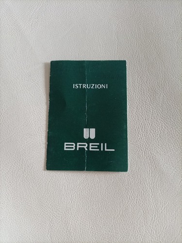 Breil libretto istruzioni - breil, di