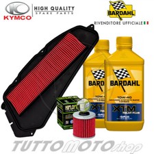 Tagliando KYMCO XCiting 400 2016 2017 2018 2019 2020 2021  Olio Bardahl + Filtri
