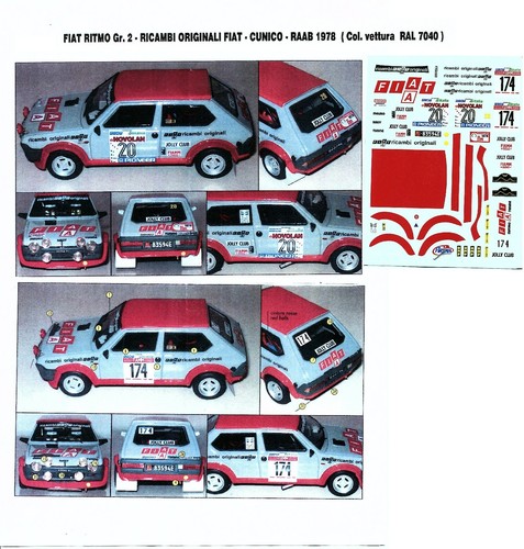 Decal fiat ritmo - ,