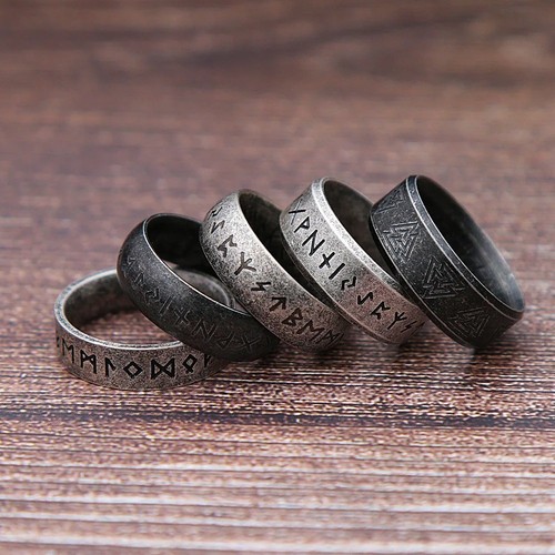 Anello runa vichinga - runa,