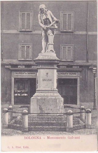 Bologna monumento galvani - -,