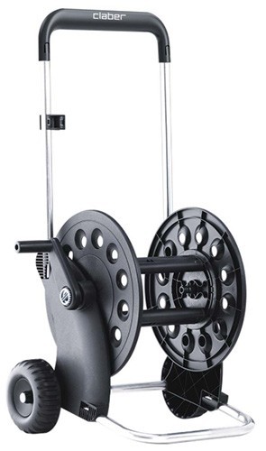 Carrello avvolgitubo con - , ruote