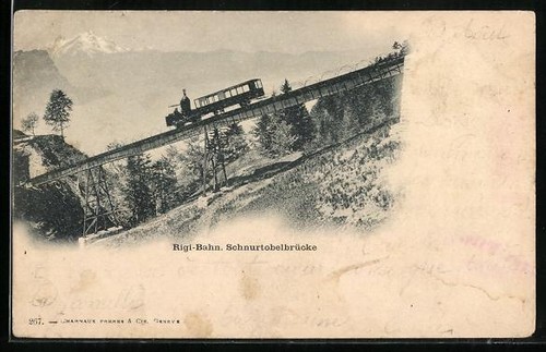 Ferrovia del rigi - del, rigi,