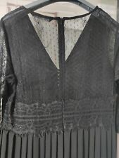 Abito Donna Vestito da festa Elegante Cerimonia Nero Zara misura Xl