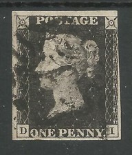 1840 PENNY NERO (DI) TARGA 8 4