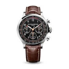 Orologio Automatico Baume Mercier Capeland XXL Crono con Fondo a Vista