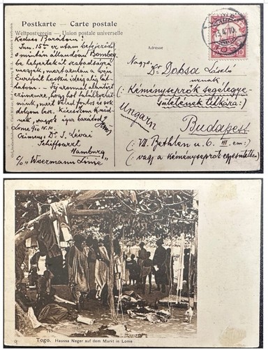 1910 togo sulla scena - sulla, del