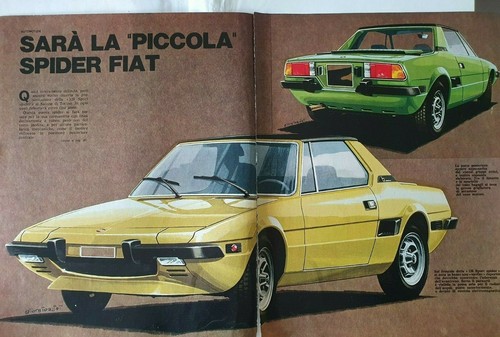 Fiat 128 sport - fiat, spider