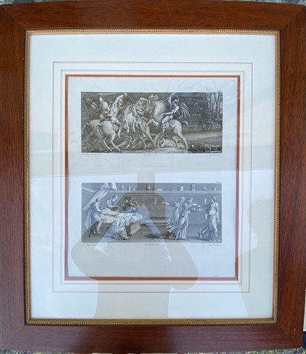 Quadro con due incisioni