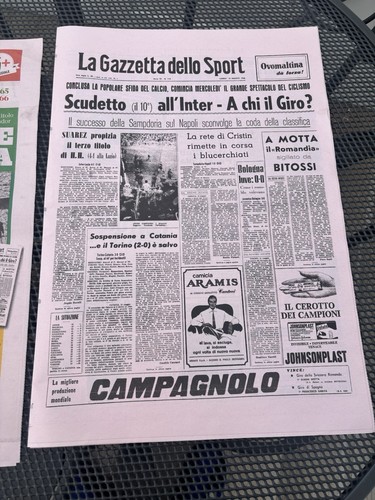 Giornale calcio ristampa - giornale,
