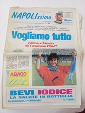 Rivista  "NAPOLISSIMO" Giugno/Luglio 1987  NAPOLI  CALCIO,DIEGO MARADONA,...