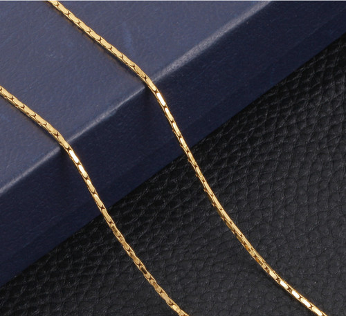 Collana oro sottile 18 - collana, in