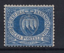 SAN MARINO 1894-99 STEMMA 25