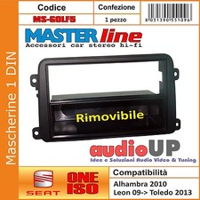 MASCHERINA AUTORADIO 1 DIN