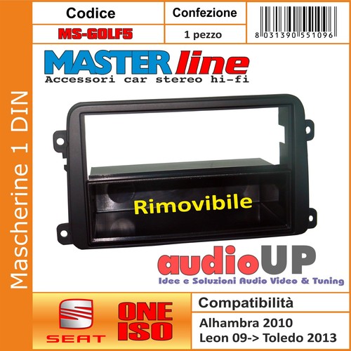 Mascherina autoradio din - mascherina,
