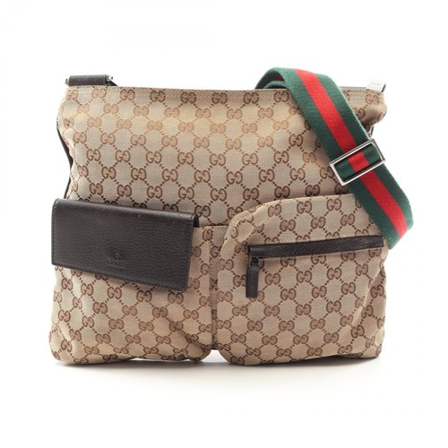 Gucci canvas shoulder bag - canvas,