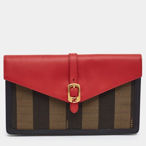 Fendi bustina tricolor pequin - bustina,