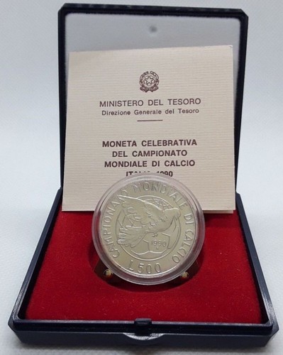 Italia 500 lire argento 1990 - argento,