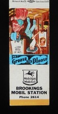 1950s Brookings Mobil Gas