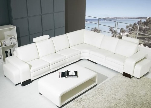 Divano salotto pelle sofa - pelle,