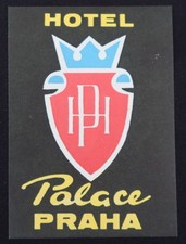Vecchia etichetta HOTEL PALACE