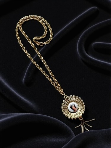 Collana orologio vintage buler - collana,