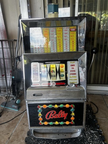 Vintage bally slot machine - bally,