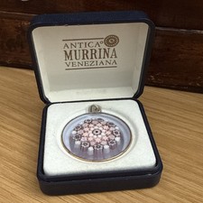 ANTICO CIONDOLO IN VETRO