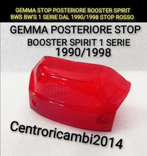 GEMMA STOP POSTERIORE BOOSTER SPIRIT BWS BW'S 1 SERIE DAL 1990/1998 STOP ROSSO