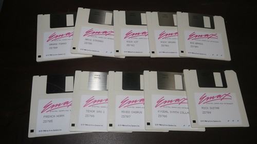 Emu emax zdxxx - factory, library