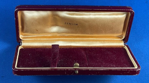 Zenith box watch vintage - box,