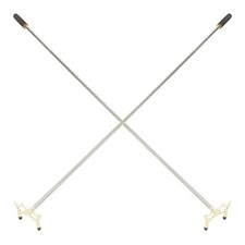 2pcs Retractable Billiard Cue Bridge - Stainless Steel Snooker Pool Stick