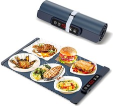 Dish Warming Tray Vassoio Riscaldante Elettrico pieghevole portatile in silicone