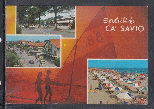 Cartolina saluti savio - cartolina, da