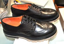 SANTONI  STRINGATE MARRONE