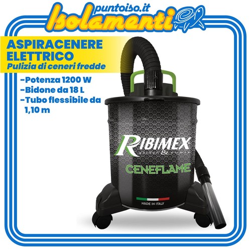 Ribimex aspiracenere elettrico - aspiracenere,
