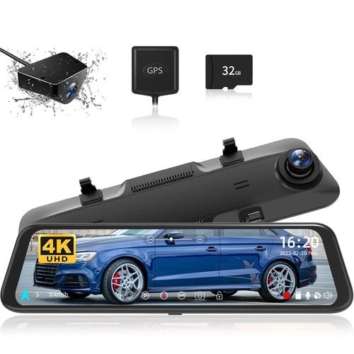 Wolfbox mirror dash - dash, cam
