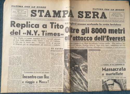 Attacco conquista everest - conquista,