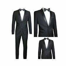 Smoking uomo nero abito