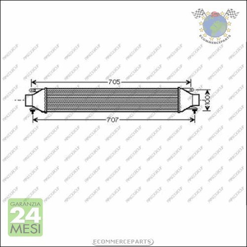 Intercooler prasco per - per, abarth