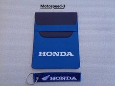 porta documenti  honda  blu